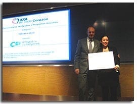 Amigos de los Mayores premiado en la convocatoria de ayudas “AXA de Todo Corazón”