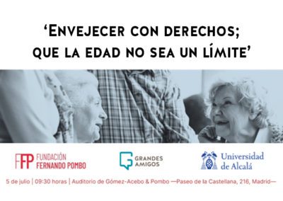 Ven a la presentación de ‘Envejecer con derechos; que la edad no sea un límite’